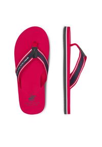 Japonki Beverly Hills Polo Club. Kolor: czerwony #1