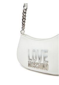 Love Moschino - LOVE MOSCHINO Torba JC4256PP0M Biały. Kolor: biały. Materiał: skórzane