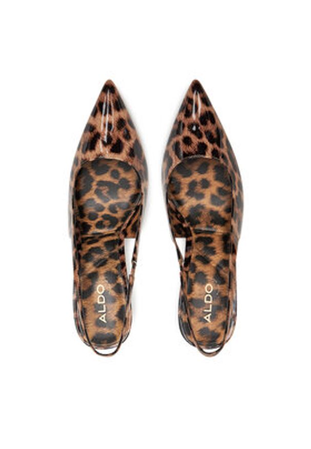 Aldo Szpilki Puckerup 13922287 Brązowy. Kolor: brązowy. Materiał: skóra. Obcas: na szpilce