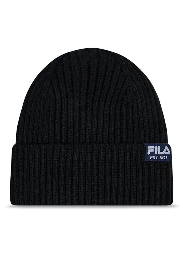 Fila Czapka Butte Fisherman Beanie With Flag Logo FCU0093.80010 Czarny. Kolor: czarny. Materiał: materiał