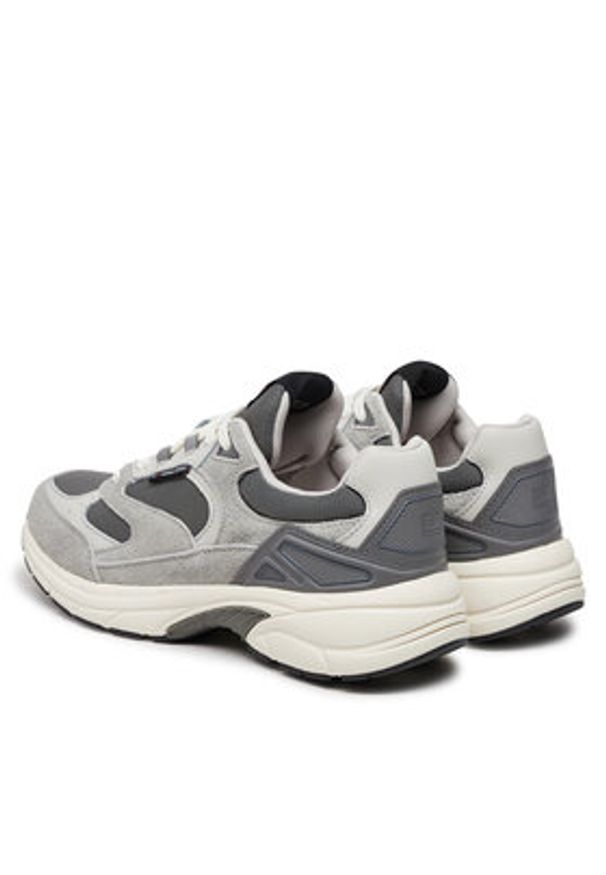 Tommy Jeans Sneakersy EM0EM01501 Szary. Kolor: szary. Materiał: skóra, zamsz