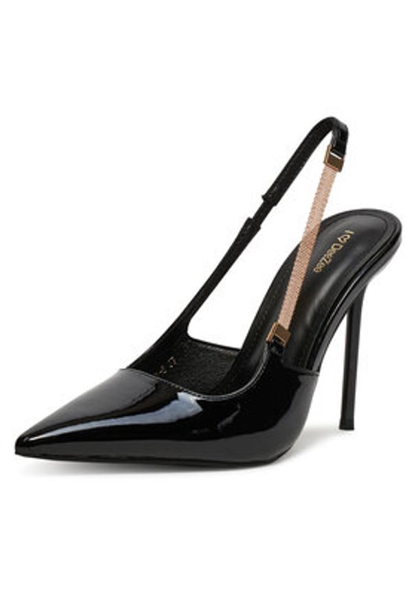 DeeZee Sandały Q96229-5 Czarny. Kolor: czarny. Materiał: materiał, syntetyk