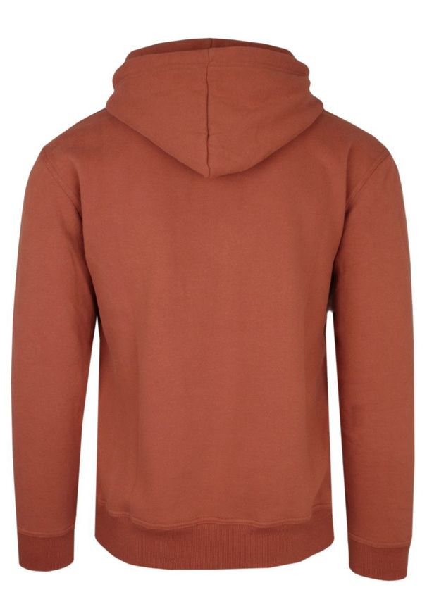 Miedziana Bluza z Kapturem - Pioneer. Okazja: na co dzień. Typ kołnierza: kaptur. Kolor: brązowy. Materiał: poliester, bawełna. Styl: casual