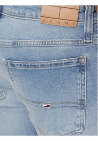 Tommy Jeans Szorty jeansowe Ronnie DM0DM18793 Niebieski Slim Fit. Kolor: niebieski. Materiał: bawełna