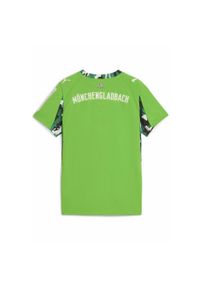 Puma - Młodzieżowa koszulka wyjazdowa Borussia Mönchengladbach 25/26 PUMA. Kolor: zielony