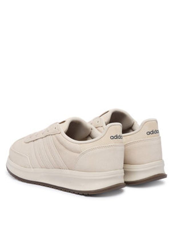 Adidas - adidas Sneakersy Run 70S 2.0 Shoes KJ7999 Beżowy jasny. Kolor: beżowy. Materiał: skóra, zamsz. Sport: bieganie