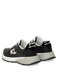 Karl Lagerfeld - KARL LAGERFELD Sneakersy Orion KL55524 Czarny. Kolor: czarny. Materiał: skóra
