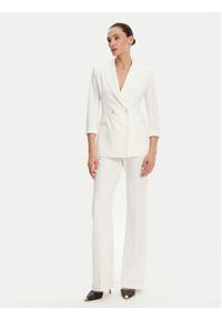 Imperial Marynarka JU25JAW Écru Slim Fit. Materiał: syntetyk #3