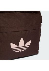 Adidas - adidas Plecak KD7810 Brązowy. Kolor: brązowy. Materiał: materiał #3