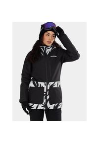 FUNDANGO - Kurtka Narciarska Damska Fundango Poplar ECO. Kolor: wielokolorowy, biały, czarny. Materiał: materiał. Sezon: zima. Sport: narciarstwo #1