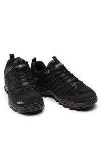 CMP Trekkingi Rigel Low Wp 3Q13247 Czarny. Kolor: czarny. Materiał: skóra, zamsz. Sport: turystyka piesza #6