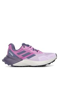 Adidas - adidas Buty do biegania Terrex Soulstride RAIN.RDY Trail JR7070 Fioletowy. Kolor: fioletowy. Materiał: materiał. Model: Adidas Terrex