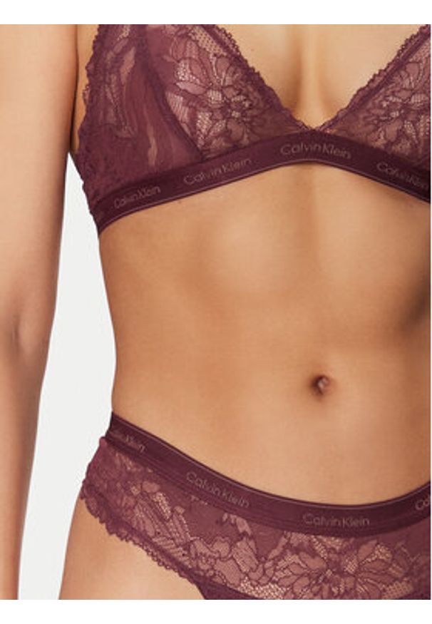 Calvin Klein Underwear Komplet bielizny 000QF7989E Bordowy. Kolor: czerwony. Materiał: syntetyk