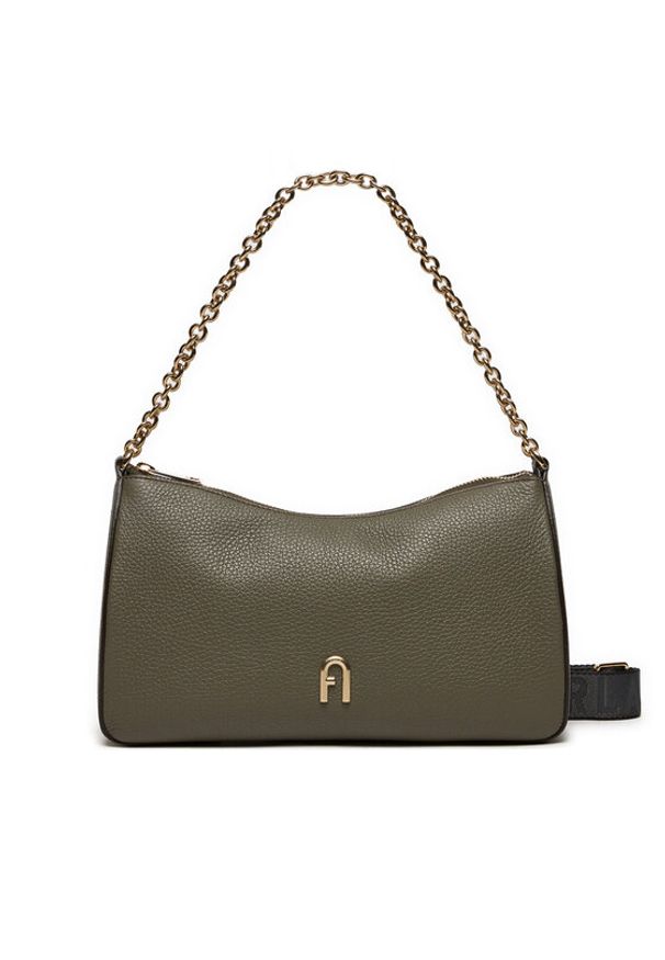 Furla Torebka Primula M C.Body Double Strap WB01282 BX2972 3112S Khaki. Kolor: brązowy. Materiał: skórzane