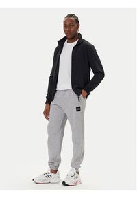 The North Face Spodnie dresowe Fine NF0A8C1K Szary Tapered Fit. Kolor: szary. Materiał: bawełna #8