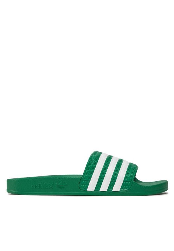 Adidas - adidas Klapki adilette Slides IE9617 Zielony. Kolor: zielony