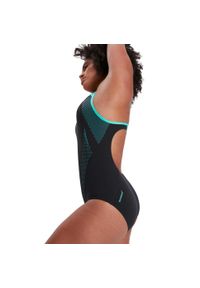 Strój Kąpielowy Speedo Plastisol Laneback – Czarno-różowy – Rozmiar 32. Kolor: czarny, brązowy, wielokolorowy