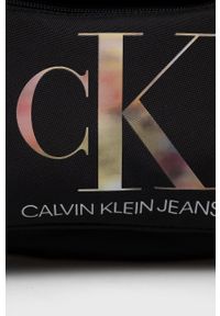Calvin Klein Jeans - Plecak. Kolor: czarny. Materiał: poliester #3