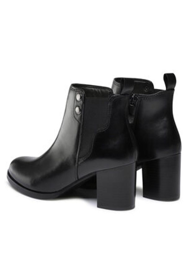 Lasocki Botki WB-BOUVIER-AW22-51 Czarny. Kolor: czarny. Materiał: skóra