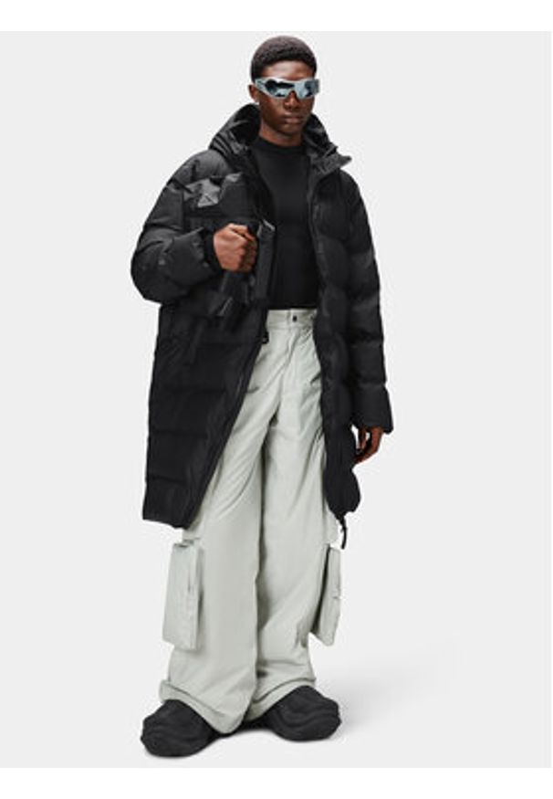 Rains Kurtka zimowa 15130 Czarny Regular Fit. Kolor: czarny. Materiał: syntetyk. Sezon: zima