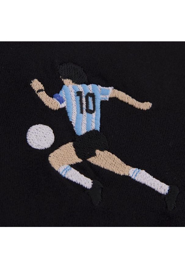 COPA FOOTBALL - Koszulka dla dorosłych - Maradona x COPA Argentina Bordado - Czarny. Kolor: czarny. Sport: piłka nożna