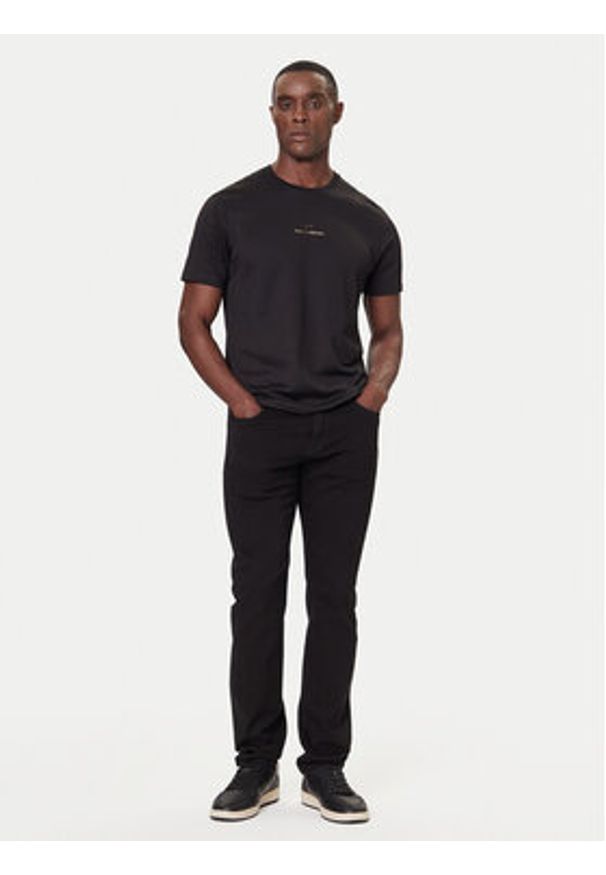 PAUL & SHARK - Paul&Shark Jeansy 15314106 Czarny Straight Fit. Kolor: czarny
