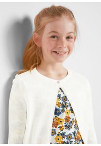 bonprix - Bolerko dzianinowe. Okazja: na co dzień. Kolor: biały. Materiał: dzianina. Styl: casual #2