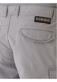 Napapijri Szorty materiałowe Noto 2.0 NP0A4HOQ Szary Regular Fit. Kolor: szary. Materiał: bawełna #3