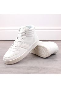Big-Star - Buty sportowe męskie sneakersy za kostkę białe Big Star KK174134. Wysokość cholewki: za kostkę. Kolor: biały #3
