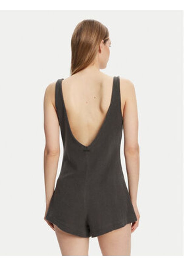 Billabong Kombinezon EBJX603002 Szary Slim Fit. Kolor: szary. Materiał: bawełna