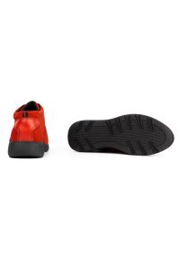 ButBal Damskie buty trekkingowe 674BB czerwone. Kolor: czerwony #5