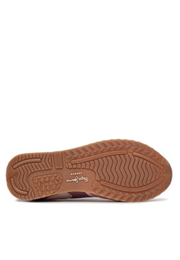 Pepe Jeans Sneakersy London Urban W PLS40005 Pomarańczowy. Kolor: pomarańczowy. Materiał: skóra