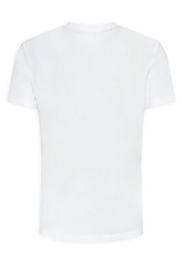 Calvin Klein Jeans Komplet 2 t-shirtów Monologo J30J320199 Biały Regular Fit. Kolor: biały. Materiał: bawełna