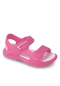 Sandały Biomecanics 232290 Pink F. Kolor: różowy. Materiał: skóra ekologiczna