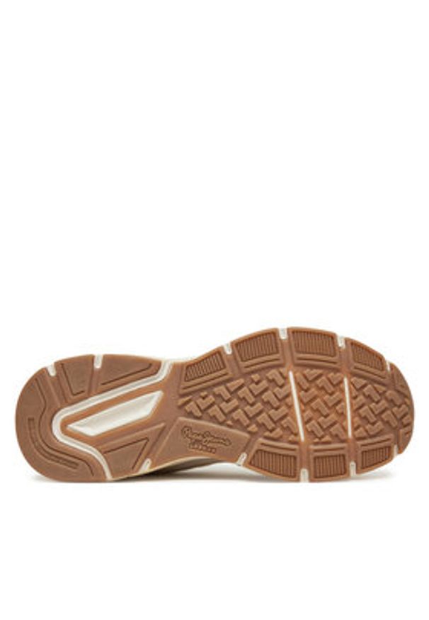 Pepe Jeans Sneakersy PLS60029 Écru. Materiał: skóra