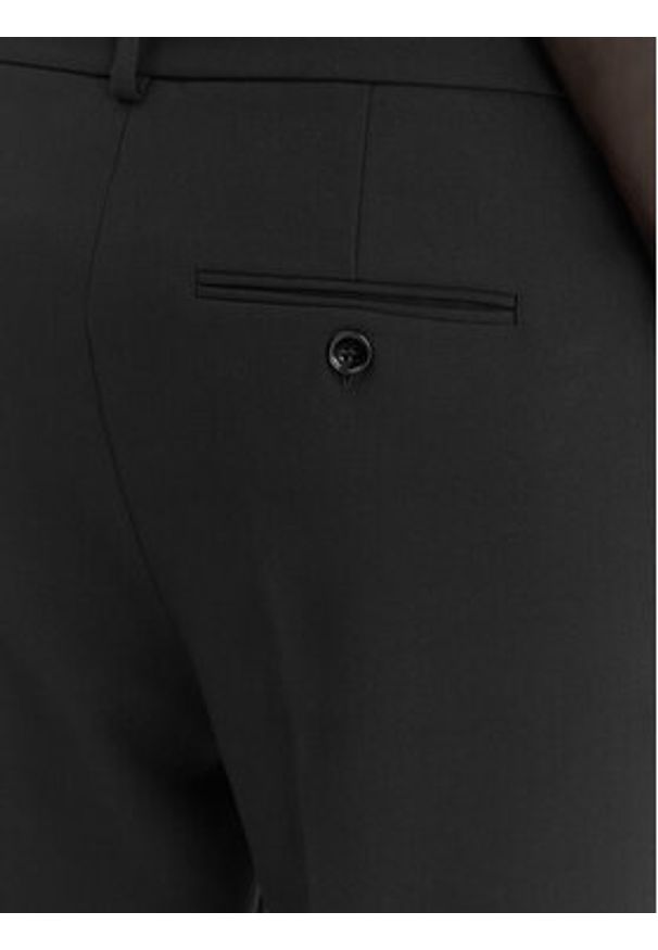 Weekend Max Mara Spodnie materiałowe Rana 2615131021 Czarny Slim Fit. Kolor: czarny. Materiał: syntetyk