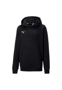 Bluza dla dzieci Puma teamGOAL 23 Casuals Hoody Jr czarna. Kolor: czarny