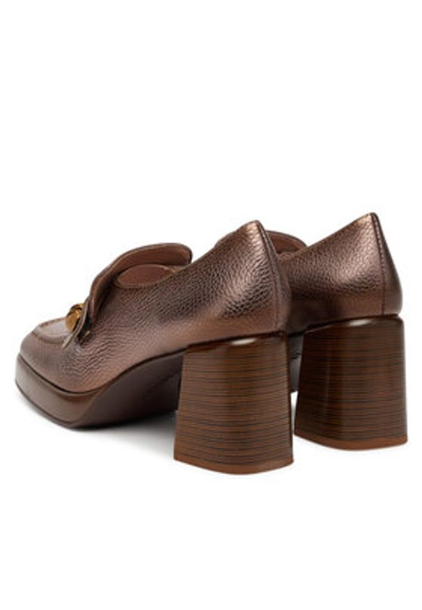 Hispanitas Półbuty HI254229 Brązowy. Kolor: brązowy. Materiał: skóra