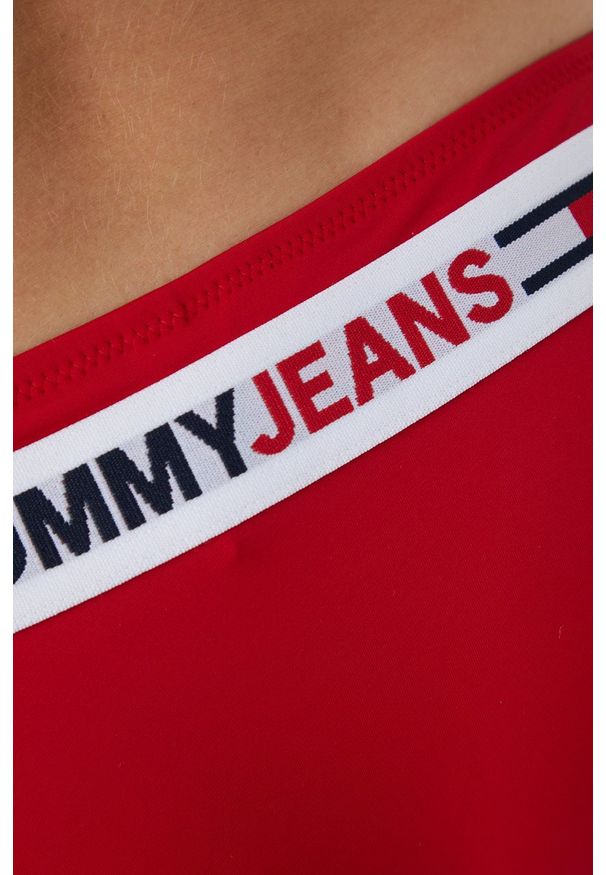 Tommy Jeans figi kąpielowe kolor granatowy. Kolor: niebieski. Materiał: materiał