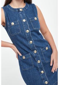 Liu Jo - Sukienka jeansowa damska LIU JO. Materiał: jeans #3