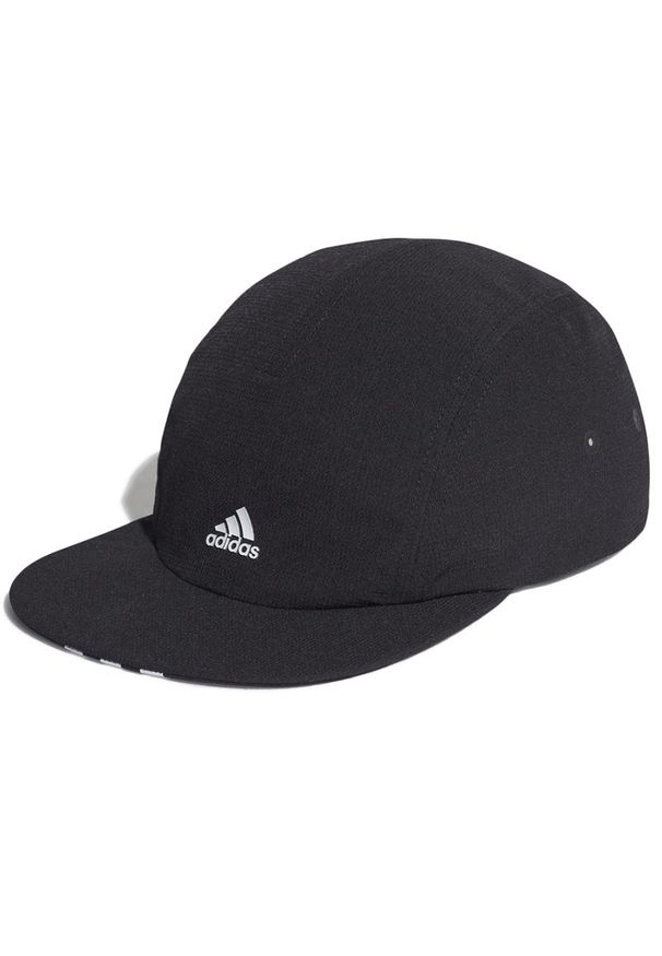 Adidas - Czapka adidas Heat.Rdy Four-Panel HA5547 - czarna. Kolor: czarny. Materiał: poliester, elastan. Styl: sportowy