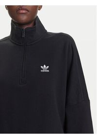 Adidas - adidas Bluza Essentials French Terry IW5726 Czarny Oversize. Kolor: czarny. Materiał: bawełna #5