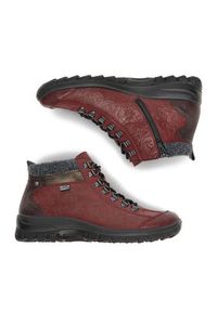 Rieker Botki CEO-L7144-35 Bordowy. Kolor: czerwony. Materiał: syntetyk, materiał #7