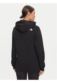 The North Face Bluza Drew Peak NF0A89EH Czarny Regular Fit. Kolor: czarny. Materiał: bawełna