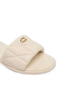 Coach Klapki Holly CCM04 Écru. Materiał: skóra #6