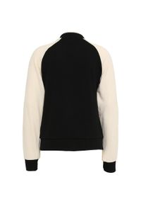 Urban Classics - Lekka Kurtka Damska Frotte Typu Varsity. Kolor: beżowy, czarny, wielokolorowy