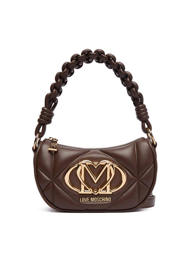Love Moschino - Torebka LOVE MOSCHINO. Kolor: brązowy