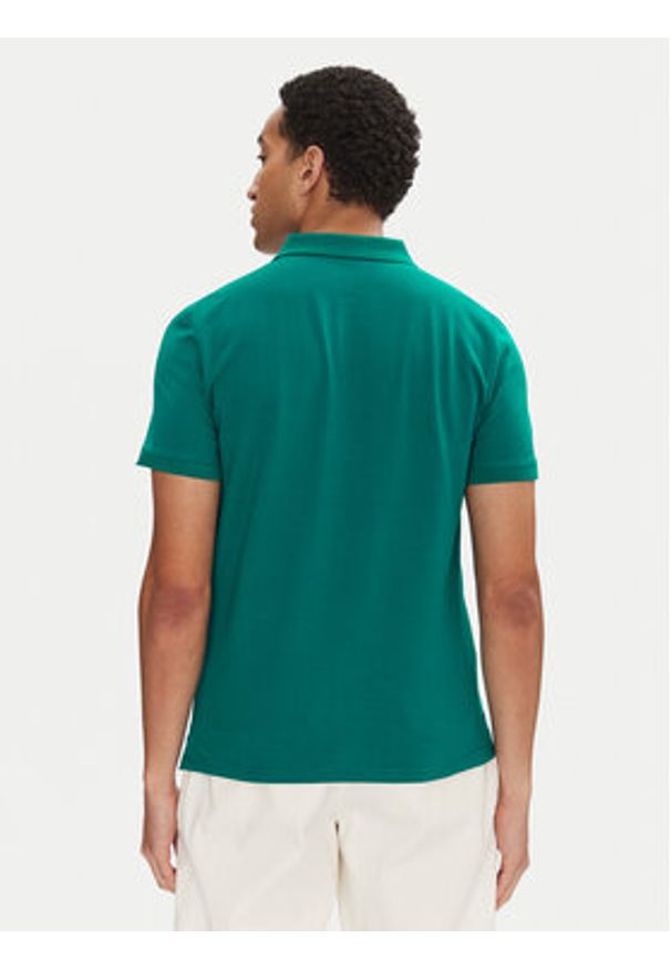 Tom Tailor Polo 1031006 Zielony Regular Fit. Typ kołnierza: polo. Kolor: zielony. Materiał: bawełna