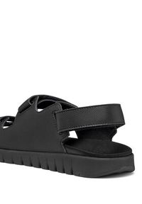 Geox Sandały U Flextride S U652JA 0009B C9999 Czarny. Kolor: czarny. Materiał: skóra #3