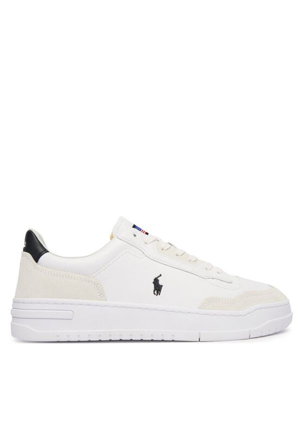 Polo Ralph Lauren Sneakersy Kenmare 809P07527001 Biały. Kolor: biały. Materiał: skóra